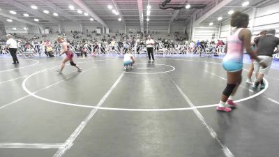 165 lbs Round Of 16 - Kaylah Evans, East Rowan Wrestling Club vs Hannah Hornick, Wrecking Crew Dream Crushers