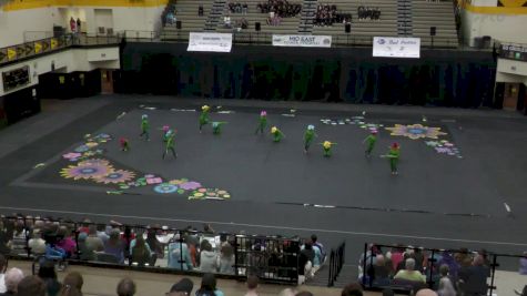Terre Haute South HS "Terre Haute IN" at 2025 WGI Guard Mideast Power Regional