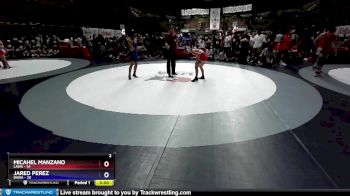 126 lbs Round 3 (16 Team) - Micahel Manzano, LAWA vs Jared Perez, BAWA