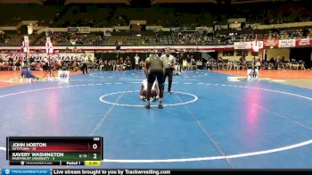 165 lbs Round 2 (3 Team) - John Horton, Kutztown vs Xavery Washington, Marymount University