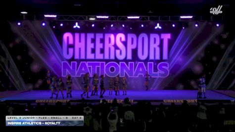 Inspire Athletics - Royalty [2026 L3 Junior - Flex - Small - B Day 2] 2026 CHEERSPORT National All Star Cheerleading Championship