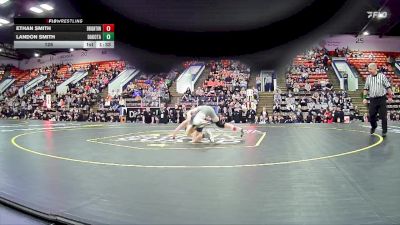 126 lbs Quarterfinals (8 Team) - Ethan Smith, Brighton HS vs Landon Smith, Dakota HS