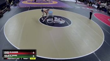 Cons. Round 1 - Owen Elsasser, Ralston vs Malikye Dovel, Nebraska City
