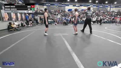 120 lbs Rr Rnd 2 - Henry Raile, Woodward Youth Wrestling vs Israel Garcia, OKC Saints Wrestling