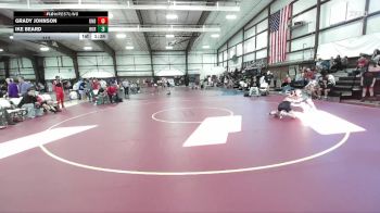 113 lbs Finals (4 Team) - Ike Beard, Hurricane vs Grady Johnson, Uintah B
