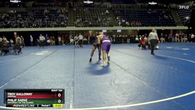 285 lbs Cons. Round 1 - Troy Galloway, Simpson vs Philip Saenz, University Of The Ozarks