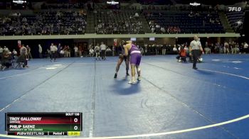 285 lbs Cons. Round 1 - Troy Galloway, Simpson vs Philip Saenz, University Of The Ozarks