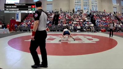 126 lbs 3rd Place Match - Jacob Bond, Baylor School vs Bo Dominguez, Brentwood Academy