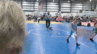 50 lbs Round 2 (3 Team) - Maxton Fraites, CAPITAL CITY WRESTLING CLUB vs Colon Bach, SANDCATS WRESTLING CLUB