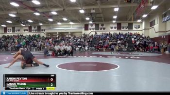 285 lbs 15th Place Match - Caiden Mason, Harrisburg vs Aaron Peyton, Roland-Story