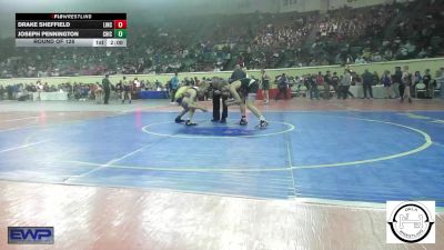 118 lbs Round Of 128 - Drake Sheffield, Lincoln Christian vs Joseph Pennington, Chickasha Wrestling