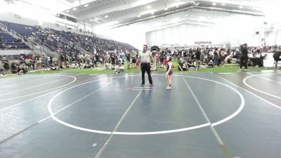 62 lbs Round Of 16 - Amarah Powers, Mantanona TC vs Danica Drake, Legends Of Gold LV