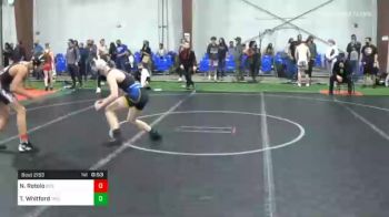 136 lbs Consolation - Nicholas Rotolo, Bitetto vs Tyler Whitford, Triumph