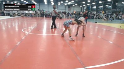 96 lbs Round 3 - 12:00pm Friday - Adam Bachmann, Mat Assassins vs Matthew Bravo, CTWHALE