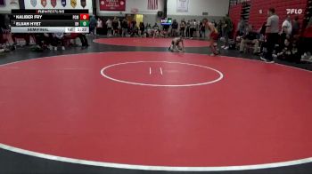 132 lbs Semifinal - Kaliber Fry, PCM, Monroe vs Elijah Hyet, Dubuque Hempstead