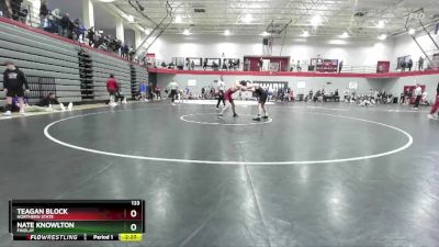 133 lbs Cons. Round 3 - Teagan Block, Northern State vs Nate Knowlton, Findlay