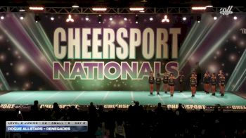 Rogue Allstars - Renegades [2026 L2 Junior - D2 - Small - B Day 2] 2026 CHEERSPORT National All Star Cheerleading Championship