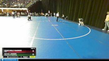 93 lbs Champ. Round 1 - Royce Jansen, Moyer Elite Wrestling vs Giancarlo Makinde, Iowa