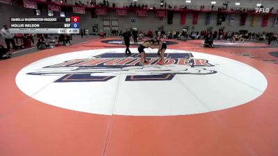 117 B Cons. Semi - Isabella Washington-Vasquez, East Stroudsburg University vs Hollis Nelson, Wisconsin-Stevens Point