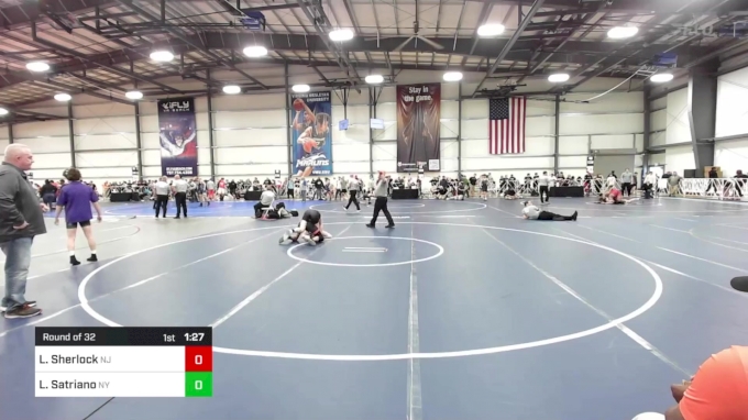 126 lbs Round Of 32 - Luke Sherlock, NJ vs Luke Satriano, NY