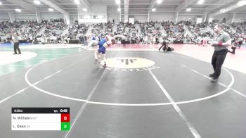 113 lbs Consi Of 32 #1 - Nate Wilhelm, MD vs Logan Dean, OH