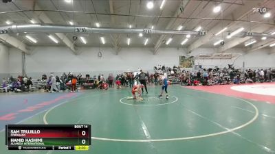 106 lbs Champ. Round 1 - Sam Trujillo, Coronado vs Hamid Hashimi, Alameda International