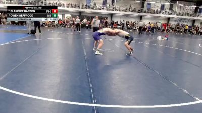Silver 149 lbs Semifinal - Owen Seffrood, Loras vs Blakelee Bastien, Wisconsin-Eau Claire