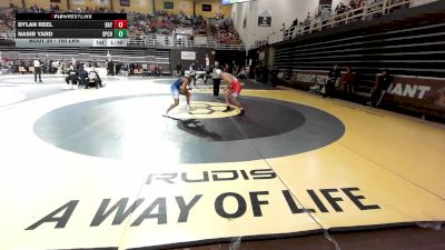 190 lbs Round Of 64 - Dylan Reel, Baylor School vs Nasir Yard, Springside Chestnut Hill