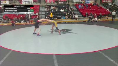157 lbs Cons. Round 5 - Isaiah Nichols, Quincy vs Luke Robards, Indianapolis