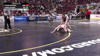 145 lbs First Round - Caleb Hoffman, Wyoming Valley West vs Ramil Islamov, Baldwin