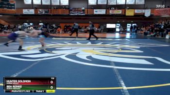 113 lbs Semifinal - Ben Reinke, North Fremont vs Hunter Solomon, Marsh Valley