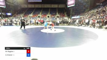 126 lbs Rnd Of 256 - Maximus Riggins, Iowa vs Aiden Graner, Minnesota