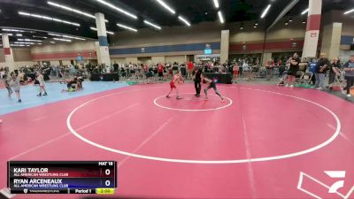 57 lbs Round 1 - Kari Taylor, All American Wrestling Club vs Ryan Arceneaux, All American Wrestling Club