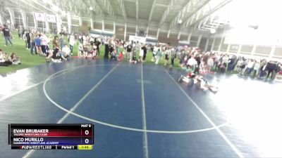 126 lbs 1st Place Match - Evan Brubaker, Talons Wrestling Club vs Nico Murillo, Sanderson Wrestling Academy