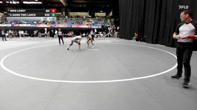 149 lbs Cons. Round 3 - 9 Jaden Two Lance, Wayland Baptist vs Mike Loney, Indiana Tech