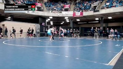 175 lbs Champ. Round 2 - Kaden Meyer, Unattached vs Alexander Gavrylyuk, Lake Park