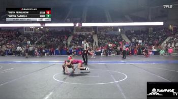 90 lbs Semifinal - Hadlee Riley, ElDorado vs Ruby Baxter, Russell Wrestling Club