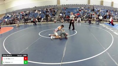 12U Boys - 98 lbs Cons. Round 3 - Jayce Delorenzo-Day, SWAT - Savage Wrestling Athletic Team vs Garrett Moore, Wentzville Wrestling Federation