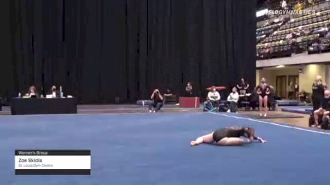Zoe Skidis - Women's Group, St. Louis Gym Centre - 2021 Women's Xcel Region 4 Championships