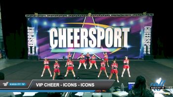VIP Cheer - Icons - Icons [2022 L2 Senior - D2 Day 1] 2022 CHEERSPORT Council Bluffs Classic