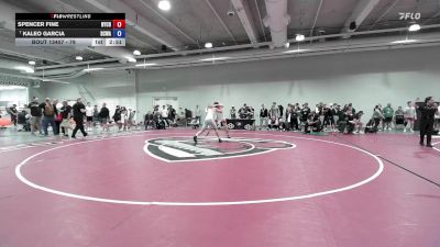 79 lbs Cons. Round 4 - Spencer Fine, NYCRTC vs Kaleo Garcia, Daniel Cormier Wrestling Academy