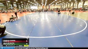 68 lbs Rd# 9- 2:15pm Saturday Final Pool - Braylon Butts, NCWAY National Team vs Charles Cooper, Olympia