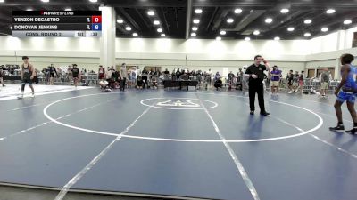 120 lbs Cons. Round 2 - Yenzon Decastro, FL vs Donovan Jenkins, FL