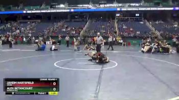 2 lbs Champ. Round 1 - Alex Betancourt, Bunker Hill vs Jaheim Hartsfield, Webb