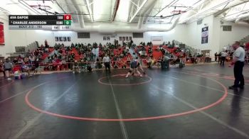 190 lbs Semifinal - Ava Dafoe, Thermopolis vs Charlee Anderson, Rocky Mountain