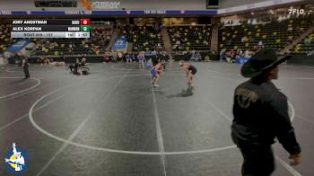 157 lbs Cons. Round 2 - Jory Angstman, Hampton-Dumont-CAL vs Alex Korpan, Aurora (Marmion Academy)