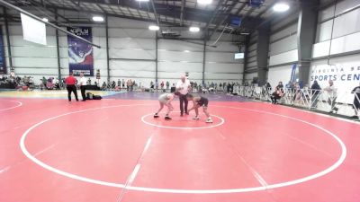 120 lbs Consi Of 64 #1 - Casey Rhodes, MA vs Shaun Evans, PA