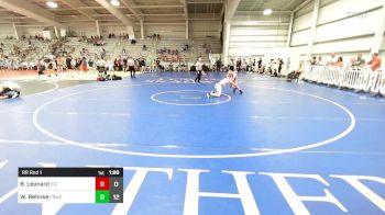 120 lbs Rr Rnd 1 - Brennan Leonard, ICG Aces vs Wyatt Behnke, Fight Barn WC