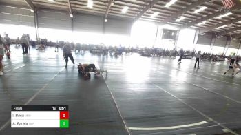 82 lbs Final - Isaiah Baca, New Mexico Bad Boyz vs Andy Barela, Top Rank