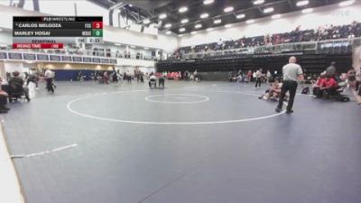 133 lbs Semifinal - Marley Hogai, Mt. San Antonio College vs Carlos Melgoza, Fresno City College